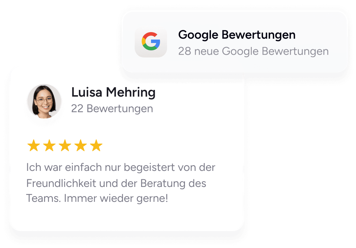 Google reviews illustration