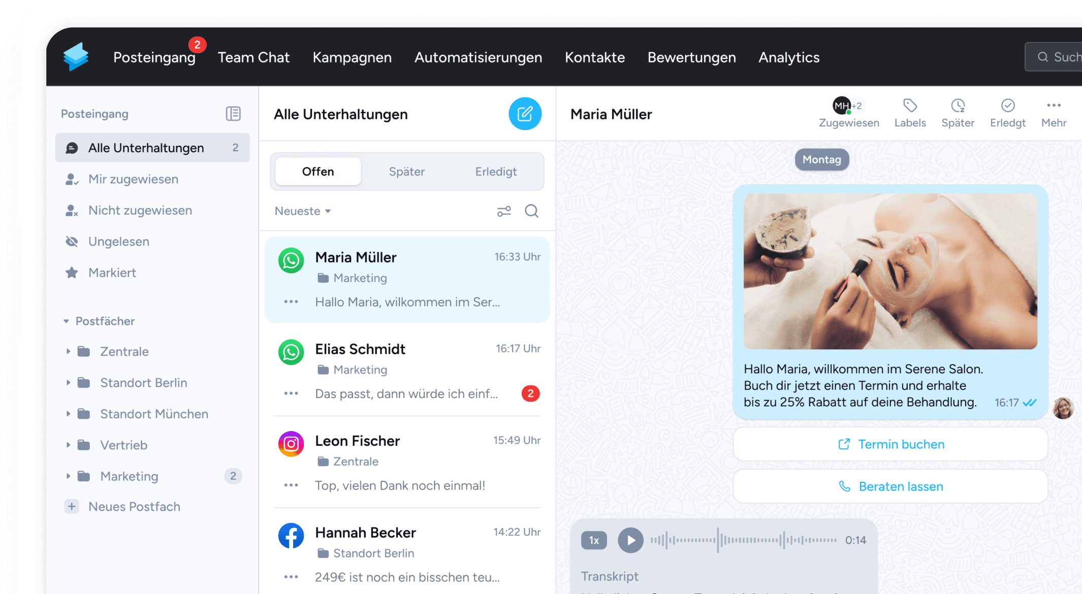 Universal inbox illustration
